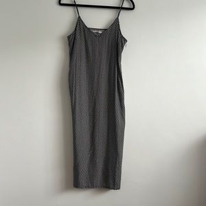 Brixton polka dot maxi dress